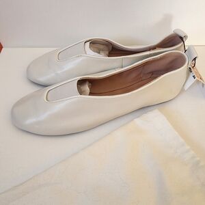 Zara Cream Women's Flats